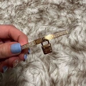 Michael Kors Bracelet - Pave Lock Bangle